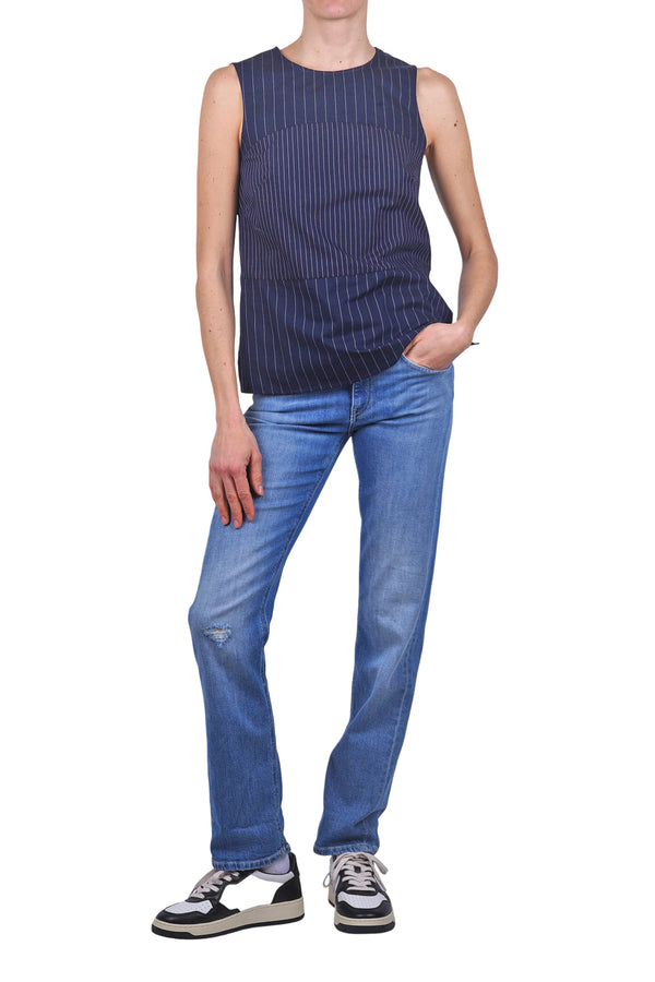 Ottod'ame - Top - 470791 - Blue 