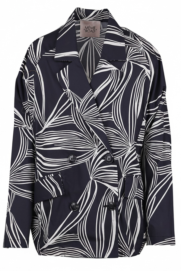 Mame Road - Jacket - 470287 - Black/Cream 