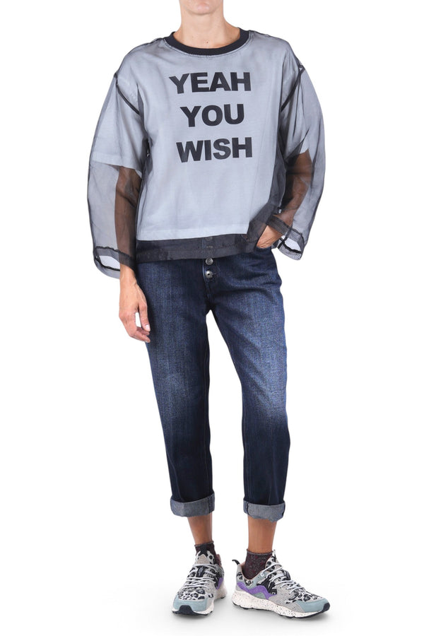 8pm - T-shirt - 480401 - Bianco/Nero