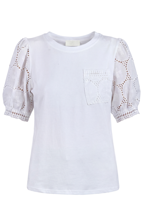La Femme Blanche - T-shirt - 471706 - White 