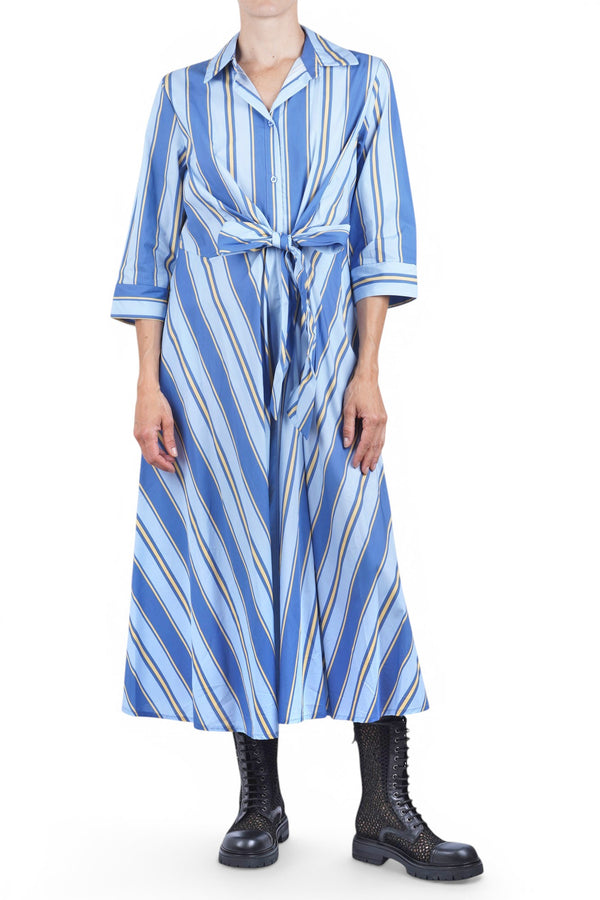 La Femme Blanche - Dress - 471712 - Light Blue Pattern 