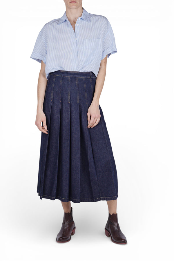 Weekend MaxMara - Gonna - 470602 - Denim scuro