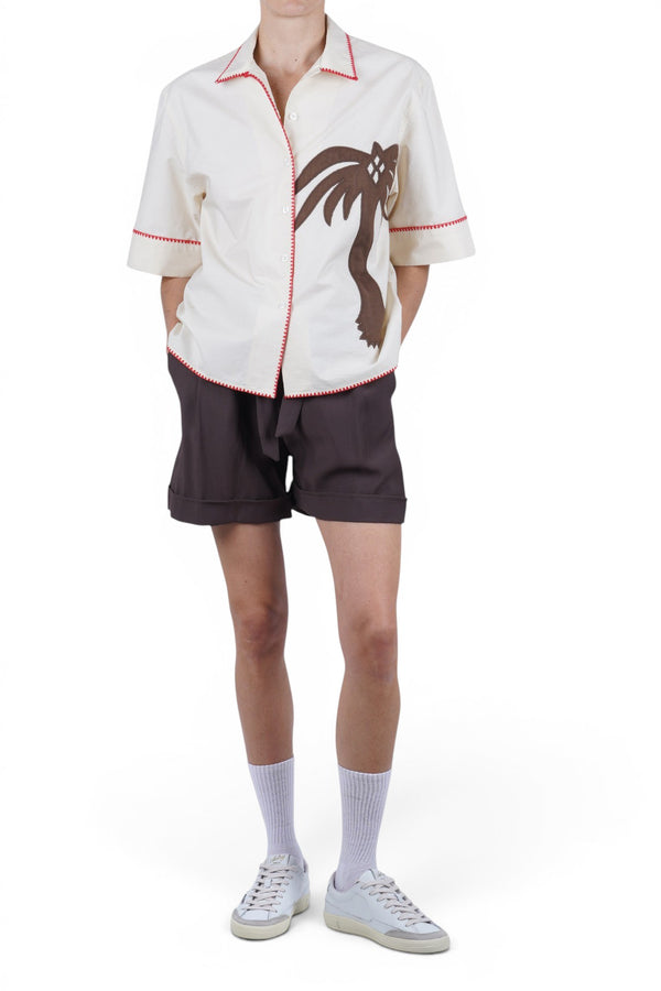 Ottod'ame - Camicia - 470751 - Latte/Moro