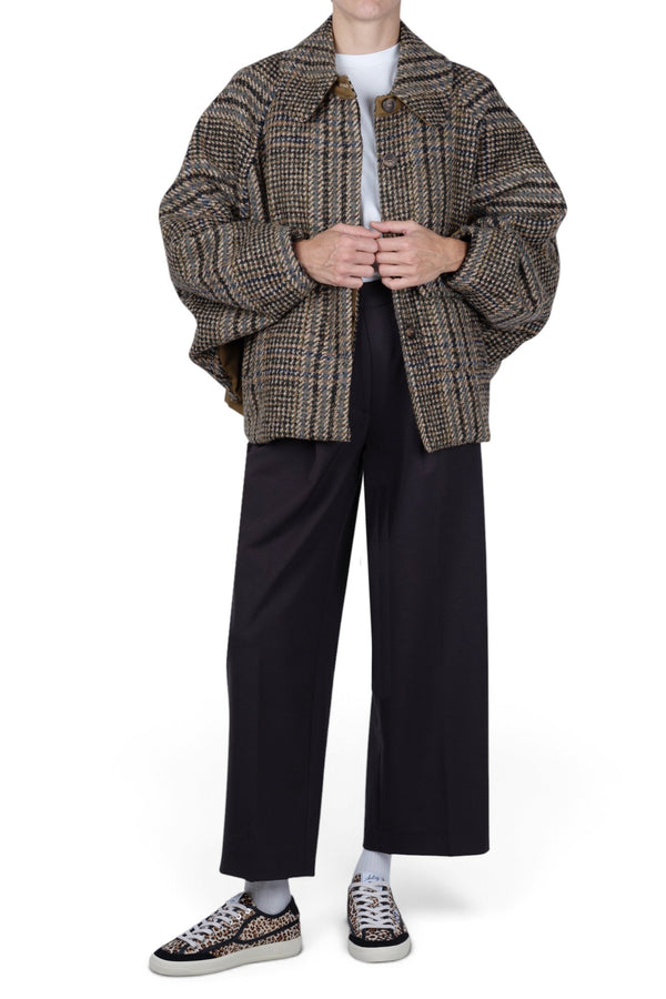 Souvenir - Cappotto - 481017 - Verde/Beige