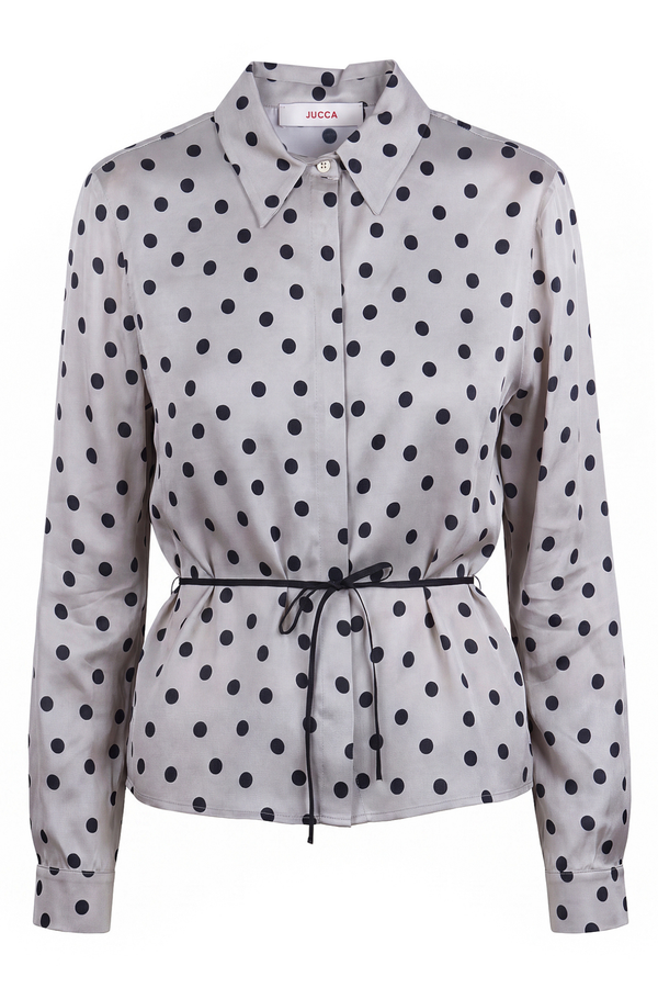 Jucca - Camicia - 471741 - Tortora/Nero