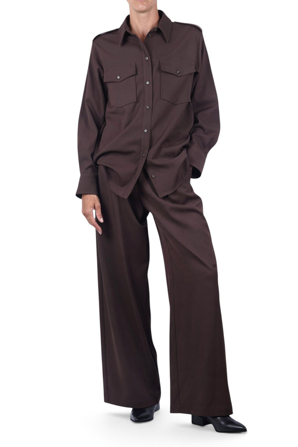 Ottod'ame - Shirt - 480354 - Cocoa 