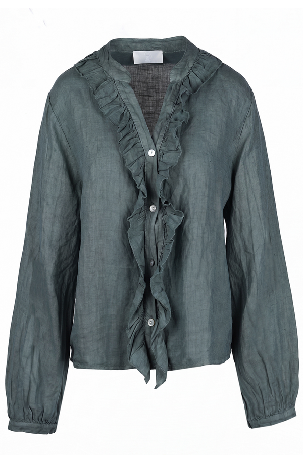 La Femme Blanche - Shirt - 471653 - Anthracite 