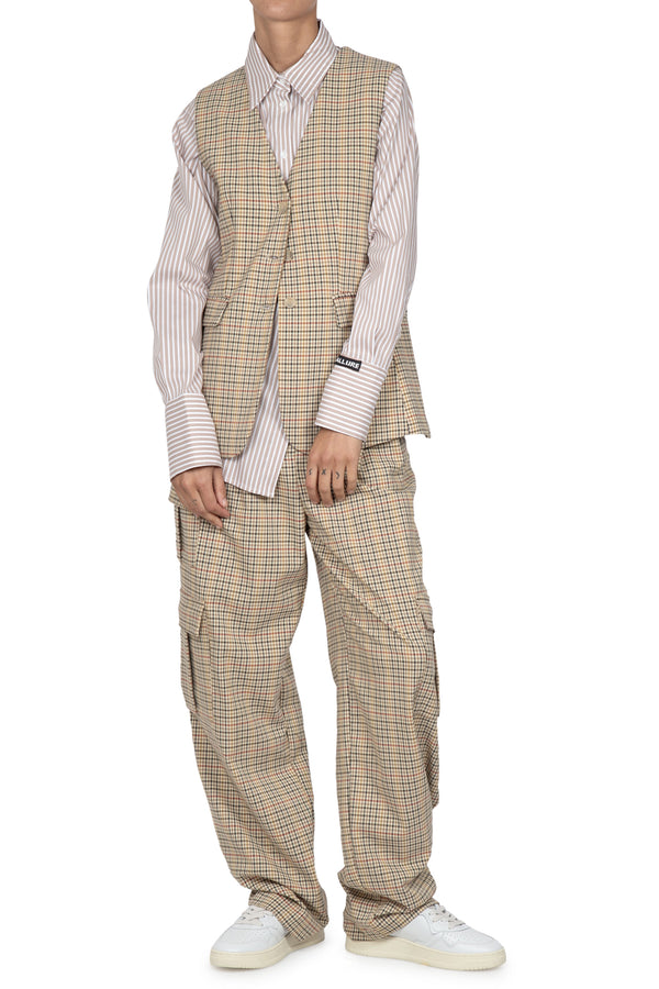 Semi Couture - Vest - 440503 - Beige/Red 