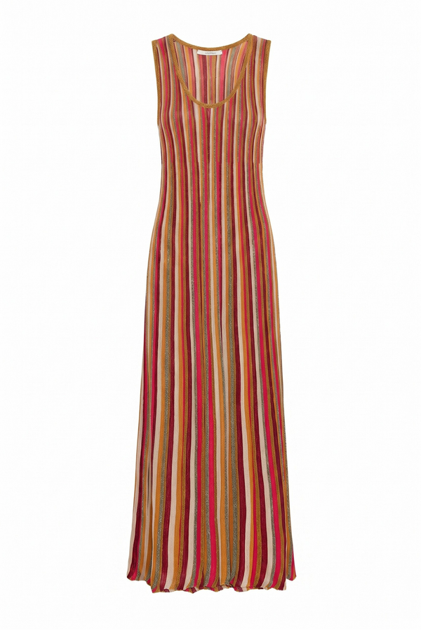 Maliparmi - Dress - 470662 - Rust Pattern 