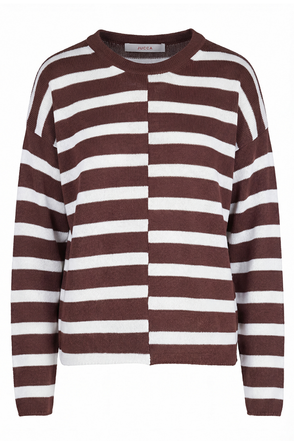 Jucca - Maglia - 470859 - Moka/Bianco