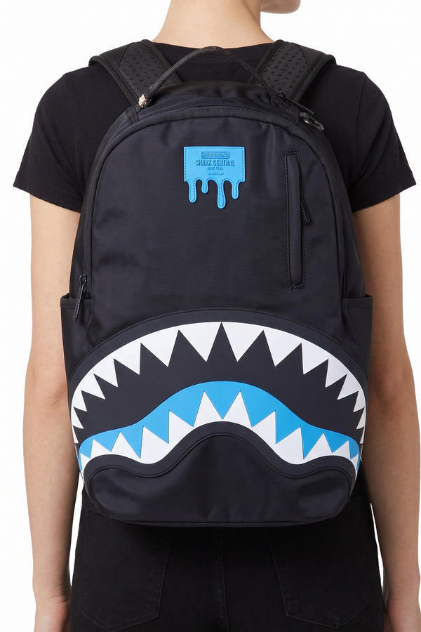 SPRAYGROUND - Backpack - 480943 - Black/Light blue 