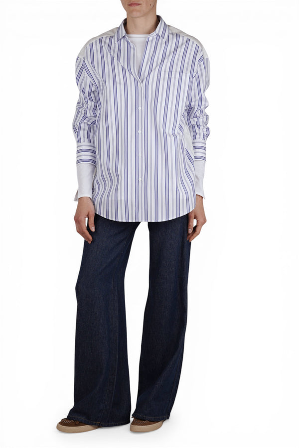 Weekend MaxMara - Camicia - 470622 - Blu/Bianco