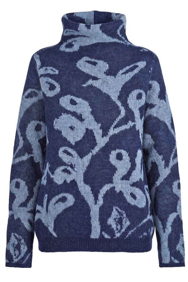 Alessia Santi - Maglia - 480525 - Blu/Grigio
