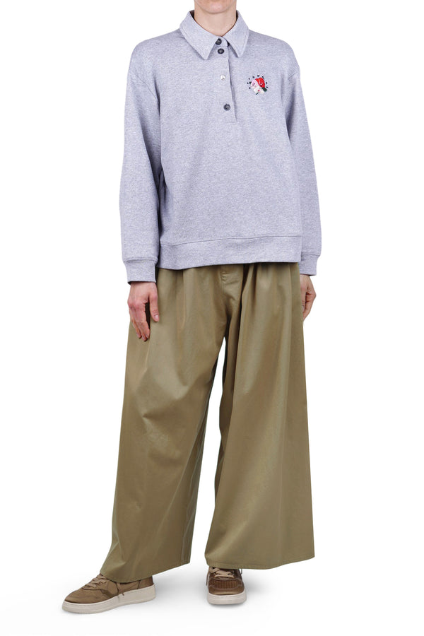 Ottod'ame - Hoodie - 470777 - Gray 