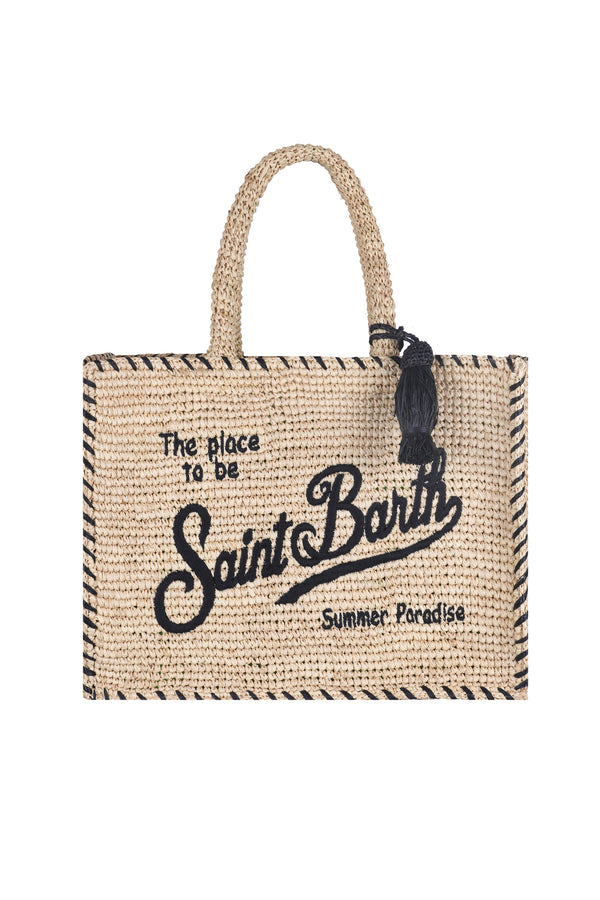 MC2 Saint Barth - Medium bag - 471016 - Beige/Black 