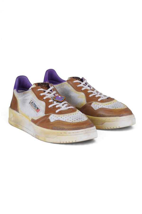 Autry - Sneakers - 480722 - Purple/Camel 