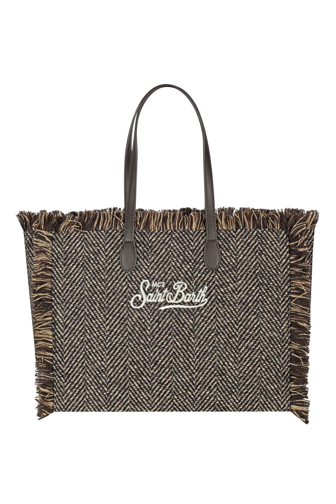 MC2 Saint Barth Borsa grande 441739 Nero Marrone