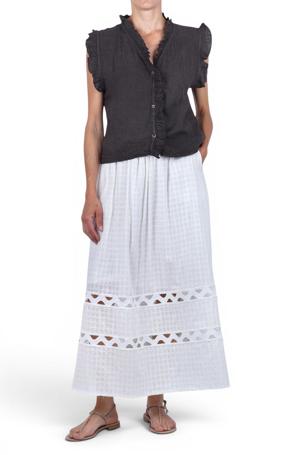 La Femme Blanche - Skirt - 471793 - White 