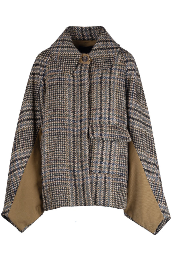 Souvenir - Cappotto - 481017 - Verde/Beige