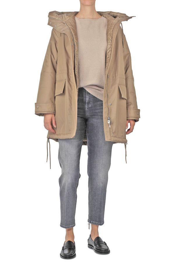 Duno - Padded parka - 440848 - Hazelnut 