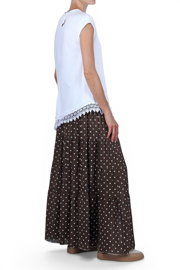 La Femme Blanche - T-shirt - 471786 - White 