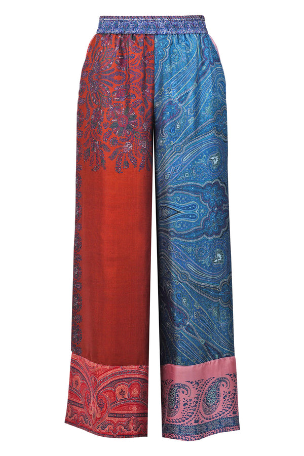 Pierre-Louis Mascia - Pantalone - 470088 - Blu/Ruggine