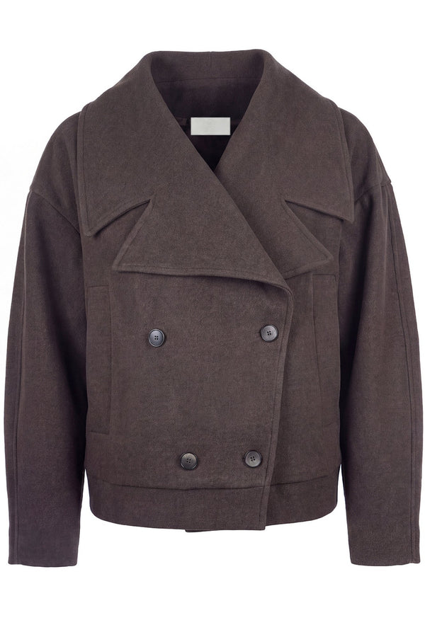 La Femme Blanche - Jacket - 481150 - Brown 