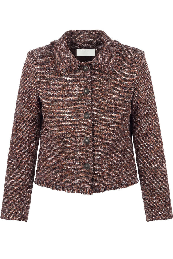 La Femme Blanche - Jacket - 481136 - Rust 