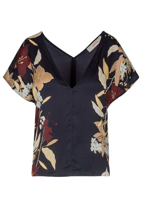 Jucca - Blouse - 451164 - Pattern Black 