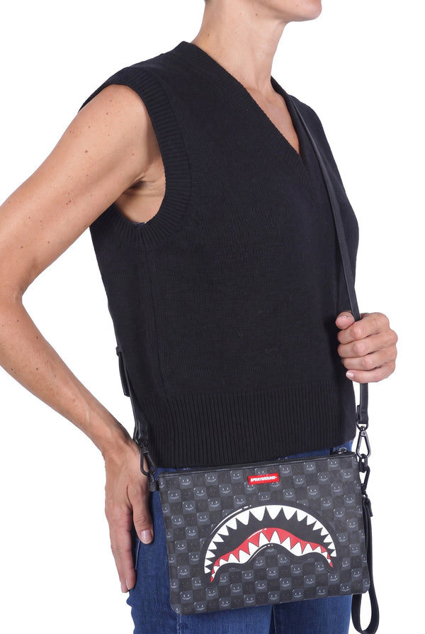 SPRAYGROUND - Small bag - 480934 - Black/Gray 