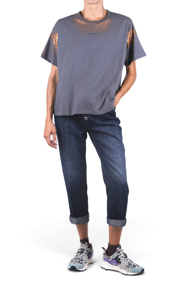 Dondup - T-shirt - 480576 - Fantasia Grigio