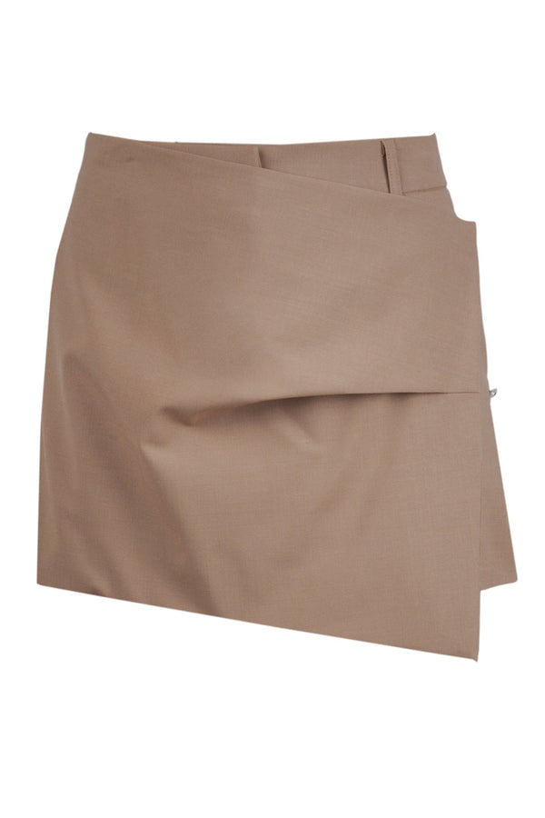 Ottod'ame - Trousers - 480322 - Hazelnut 