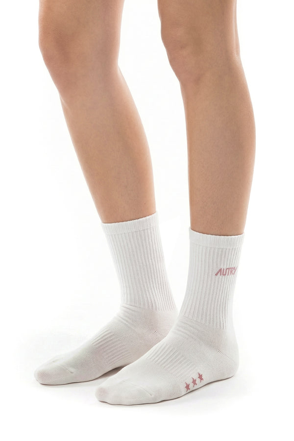 Autry - Calze - 470508 - Crema/Rosa