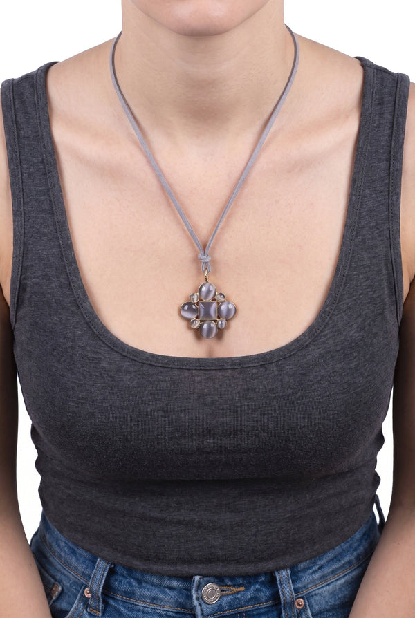 Aleva' Bijoux - Collana - 481087 - Grigio