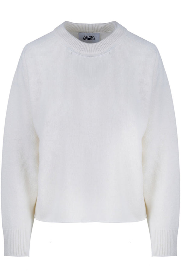 ALPHA STUDIO - Maglia - 480262 - Latte