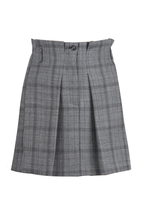 Tela - Skirt - 480118 - Gray/Black 