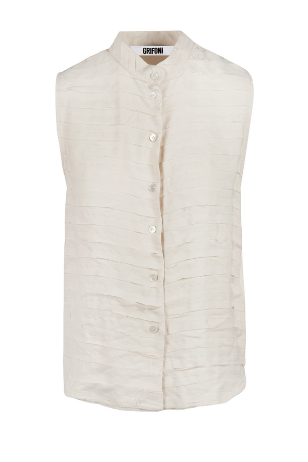 Grifoni - Shirt - 451734 - Vanilla 