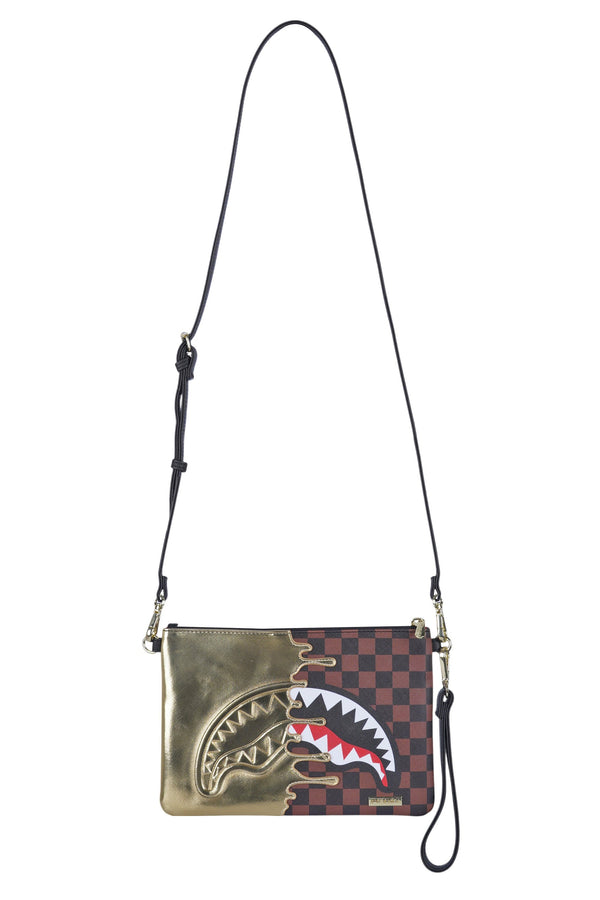 SPRAYGROUND - Small bag - 480937 - Brown/Gold 