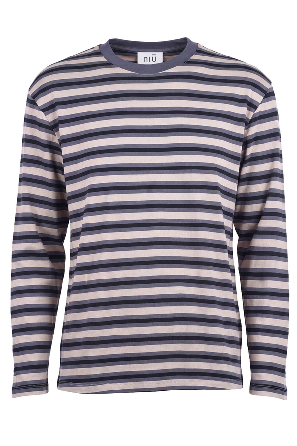 NIU - T-shirt - 480651 - Beige/Grigio
