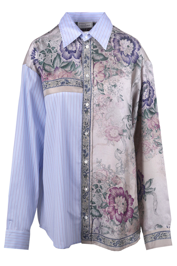 Pierre-Louis Mascia - Camicia - 470100 - Fantasia Azzurro