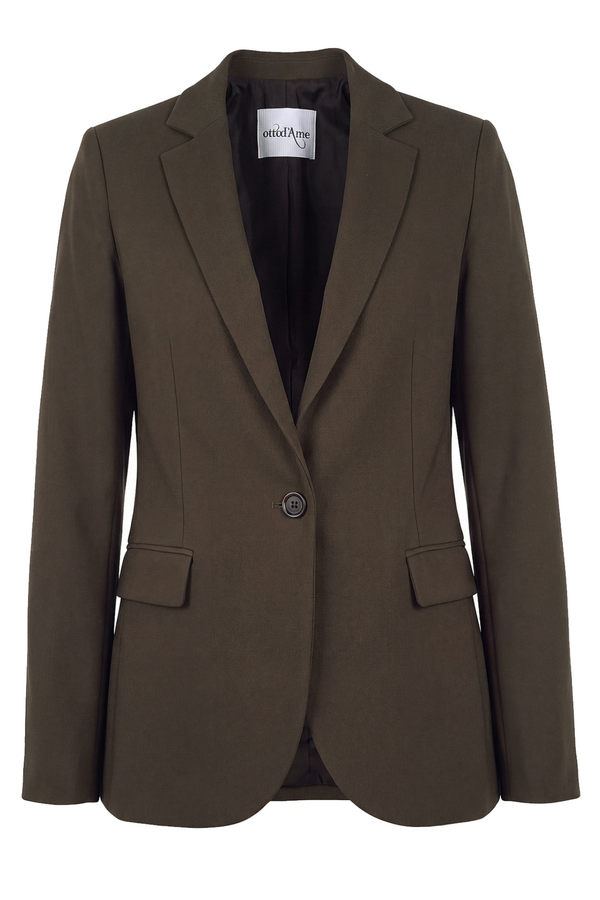 Ottod'ame - Jacket - 480371 - Olive 