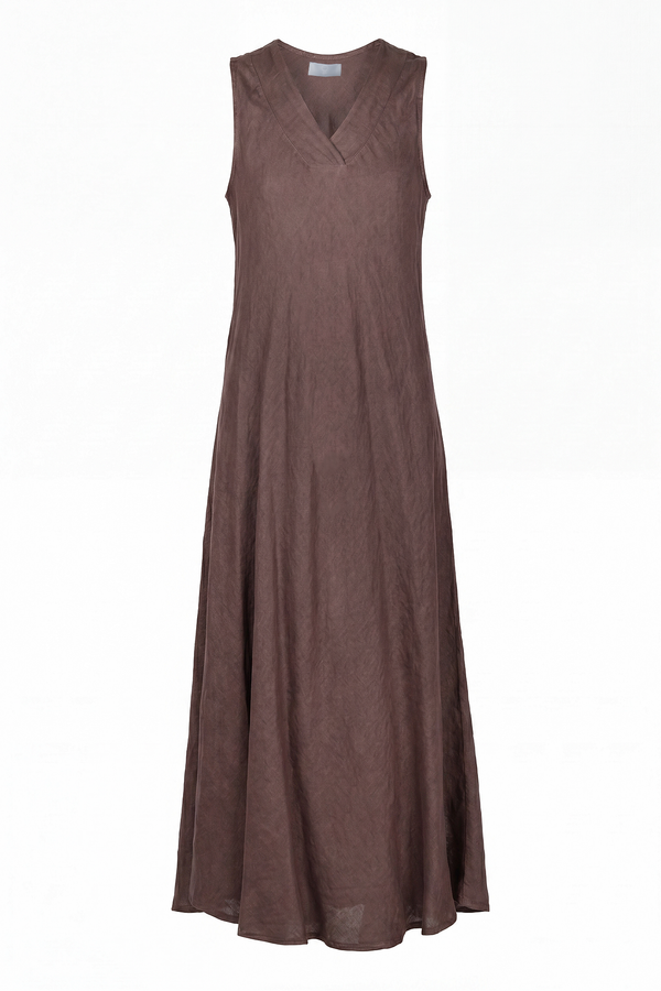 La Femme Blanche - Dress - 471651 - Brown 