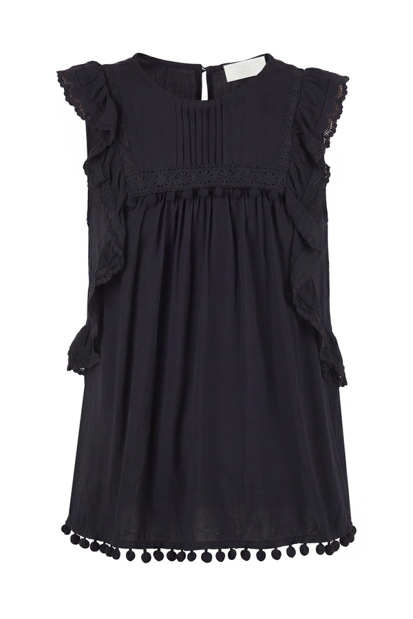 La Femme Blanche - Top - 471619 - Nero