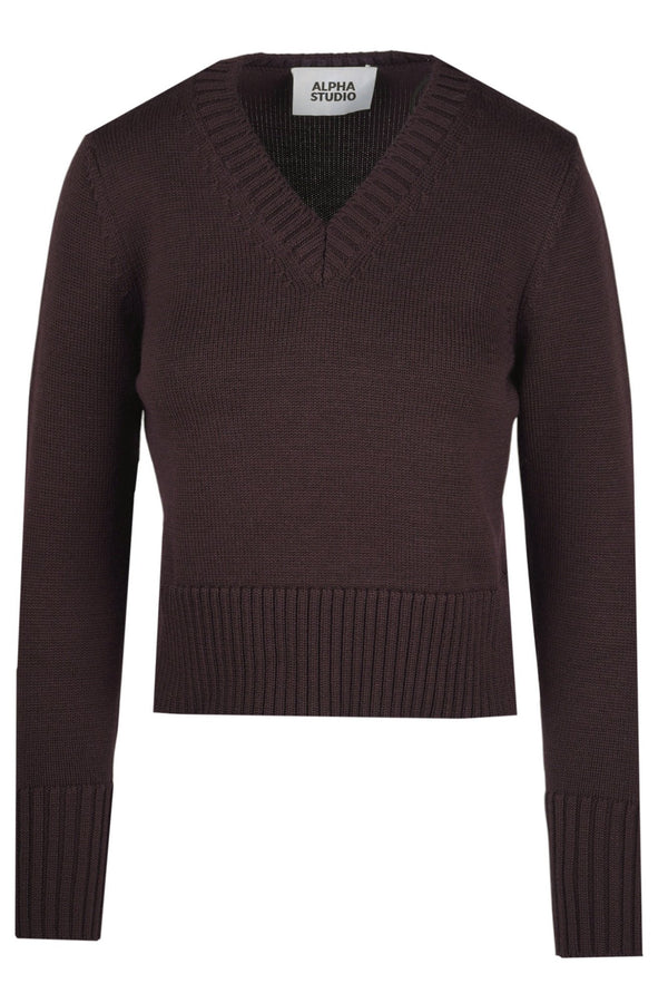 ALPHA STUDIO - Maglia - 480260 - Cioccolato