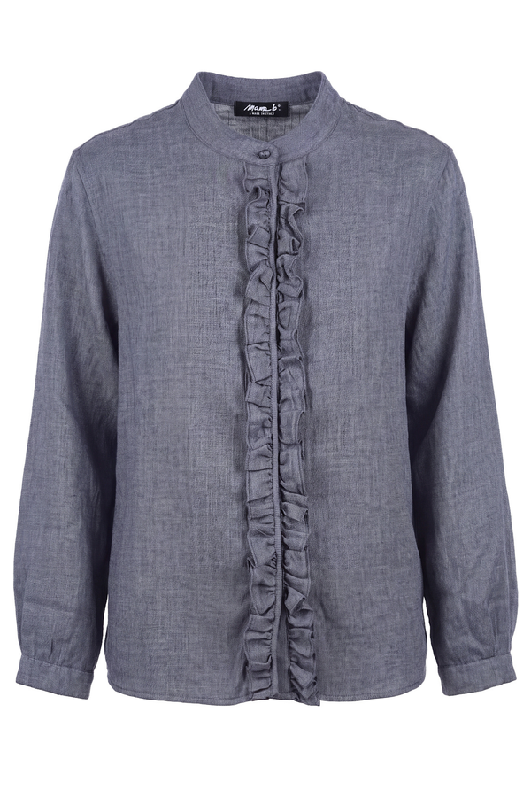 Mama B - Camicia - 480037 - Grigio