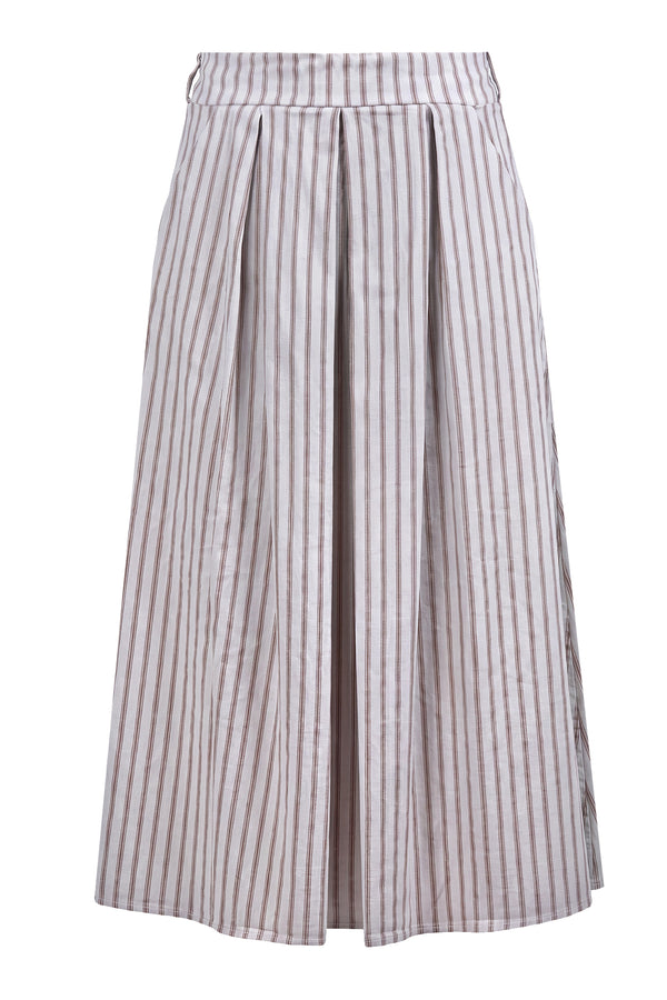 La Femme Blanche - Gonna - 471481 - Panna/Marrone