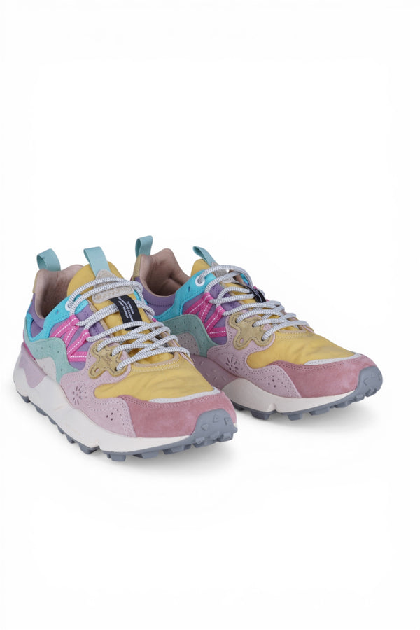 Flower Mountain - Sneakers - 470432 - Giallo/Rosa