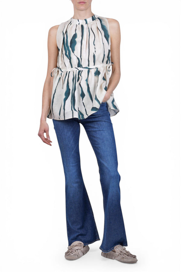 Liviana Conti - Top - 470311 - Sabbia/Verde