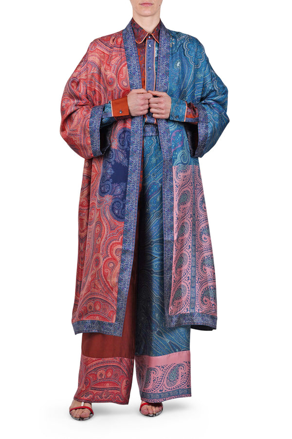 Pierre-Louis Mascia - Kimono - 470087 - Rosso/Blu