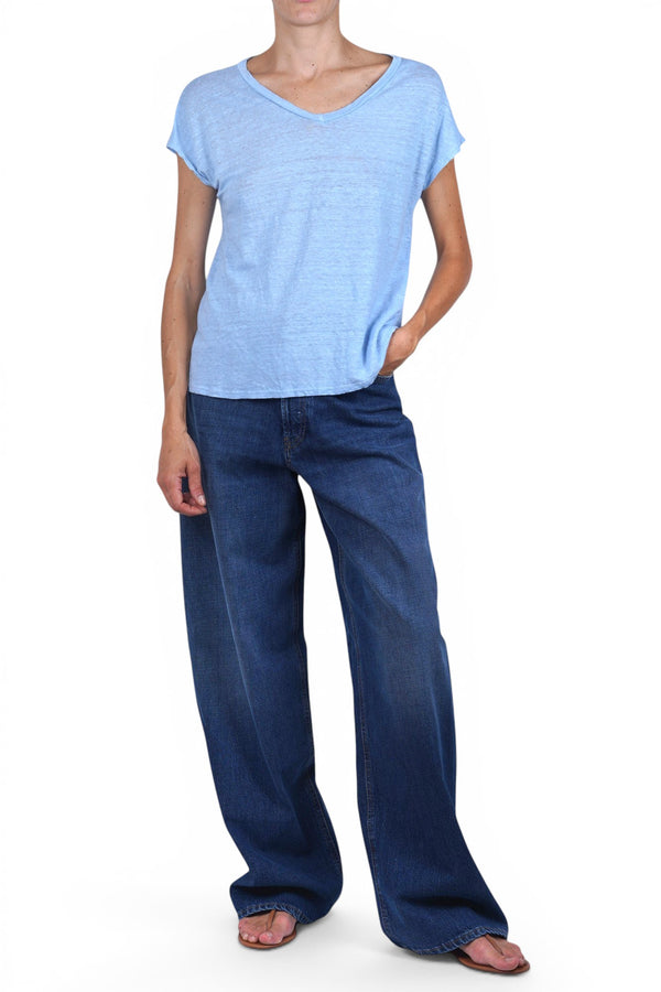 La Femme Blanche - T-shirt - 471832 - Celeste